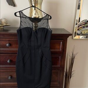 Elegant Black Sleeveless Dress